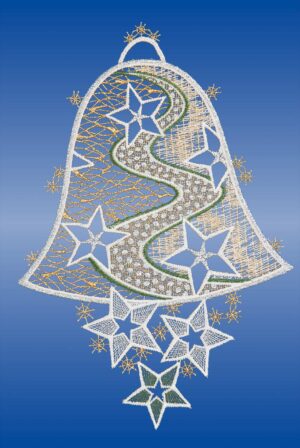 Plauener Spitze Fensterbilder Weihnachten