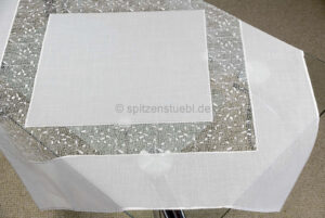 Plauener Spitze Tischdecke Celina