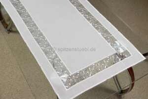 Plauener Spitze Tischläufer 43x136 cm Celina