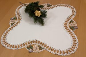 Weihnachtstischdecke