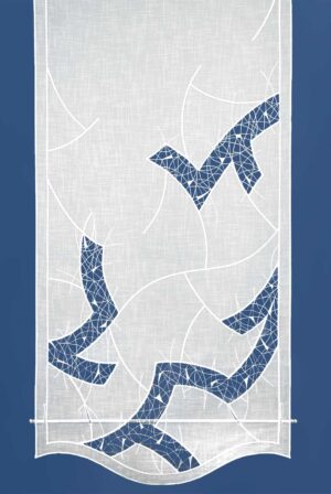 Moderner Fensterbehang Flächengardinen Plauener Spitze