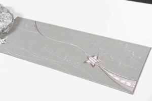 Weihnachtstischdecken und Tischläufer modern ecru aus Plauener Spitze