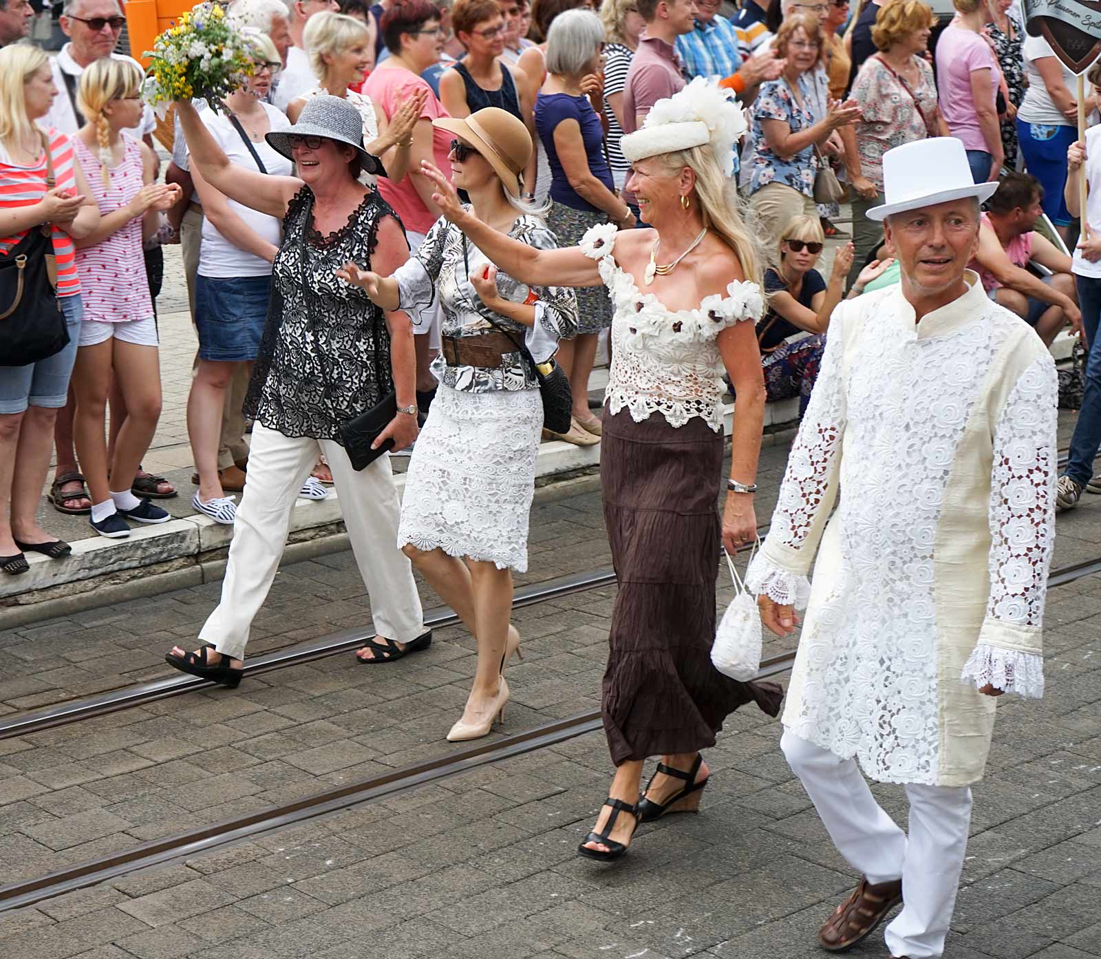 Wir waren dabei zum 60. Spitzenfest in Plauen